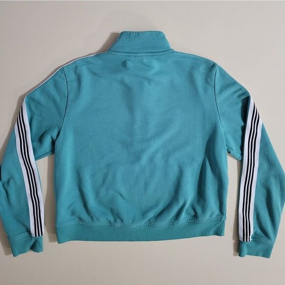 Adidas Women's Changeover True Green Half Zip Pullover - Picture 16 of 16